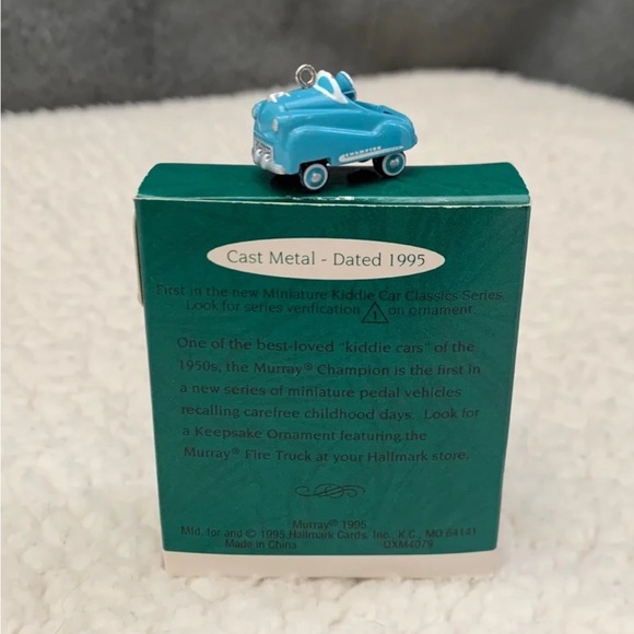 Mint Vintage Hallmark Keepsake Miniature Ornament #1 Kiddie Car Classics Series - Picture 4 of 6